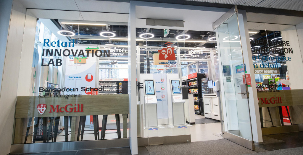 Located on the McGill University campus, the new retail innovation lab at the Bensadoun School of Retail Management opens in partnership with Alimentation Couche-Tard. (CNW Group/Alimentation Couche-Tard Inc.)