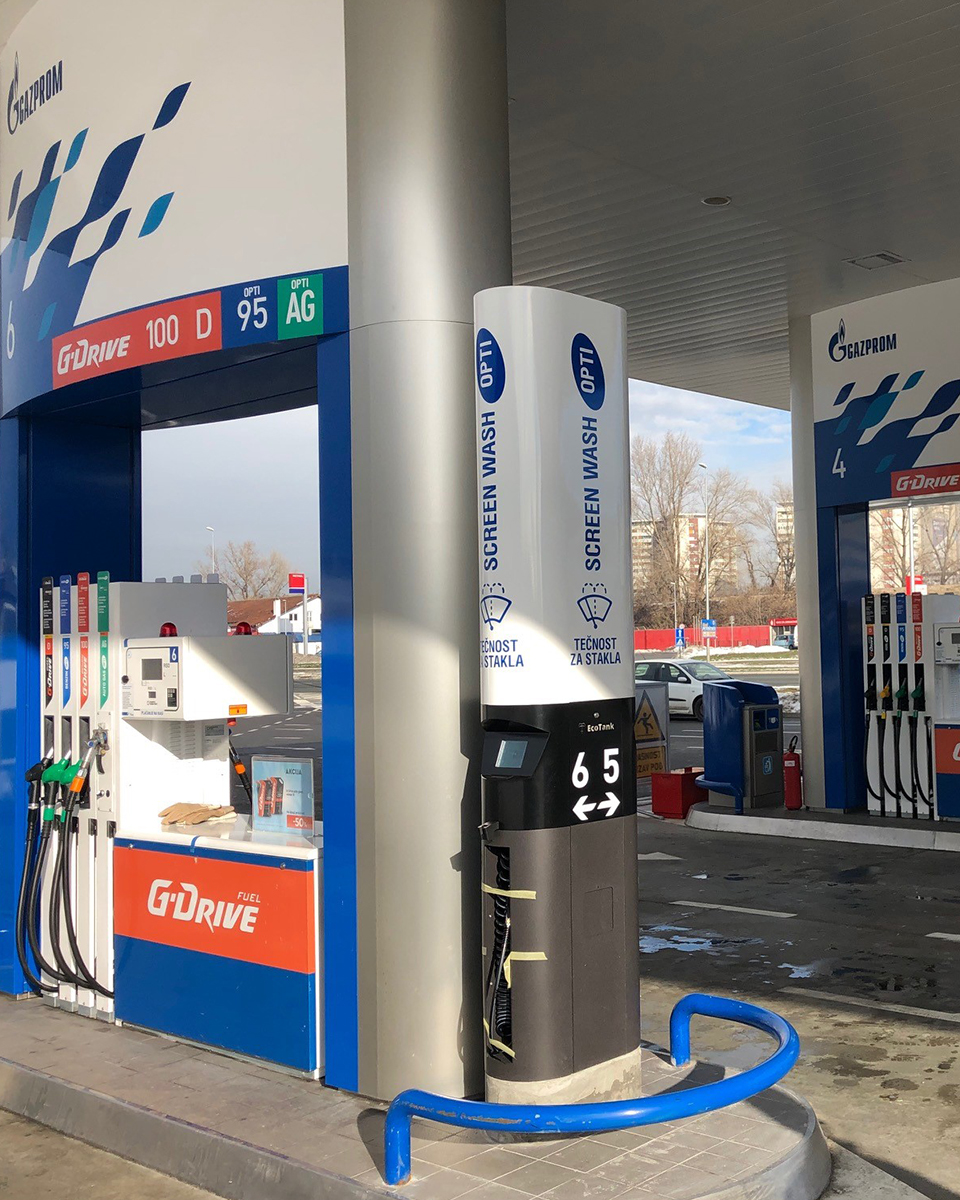 EcoTank The EcoFriendly Windshield Washer Fluid Dispensing System