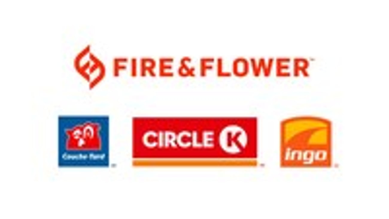 logos of ACT brands and Fire & Flower