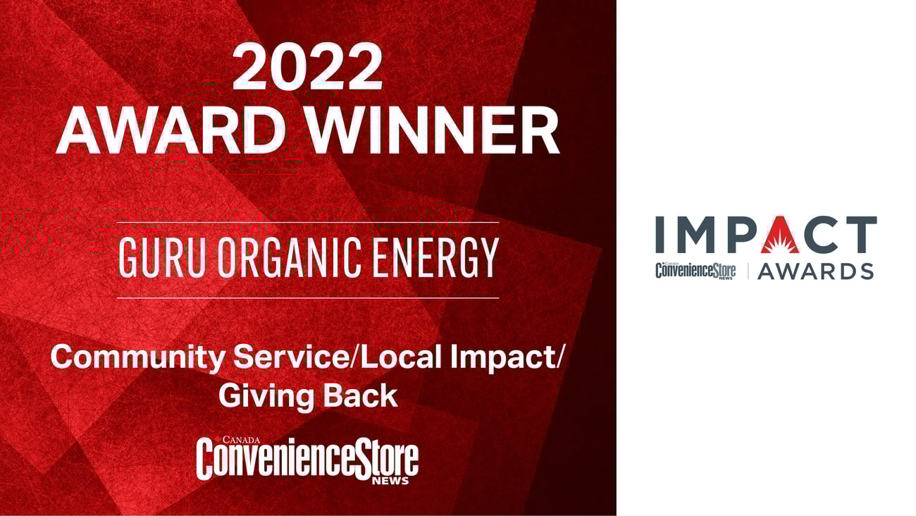 2022 Impact Awards winner: Guru Organic Energy
