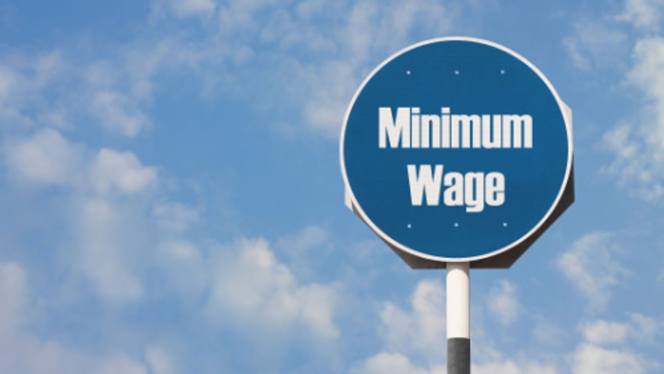 Minimum Wage Sign