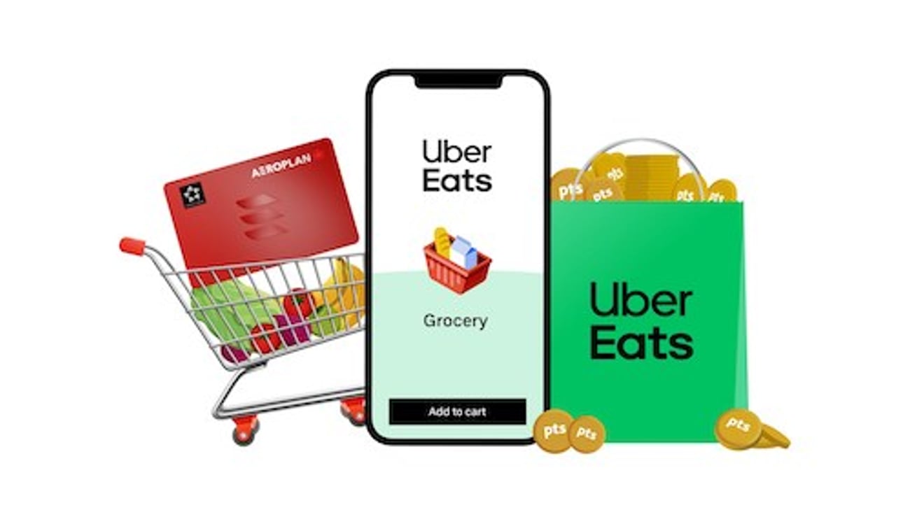 Uber Eats and Aeroplan promotion