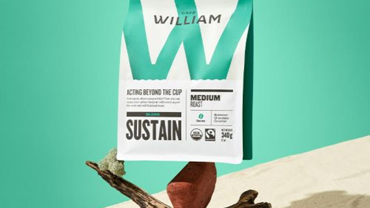 Cafe William New Coffee Packaging