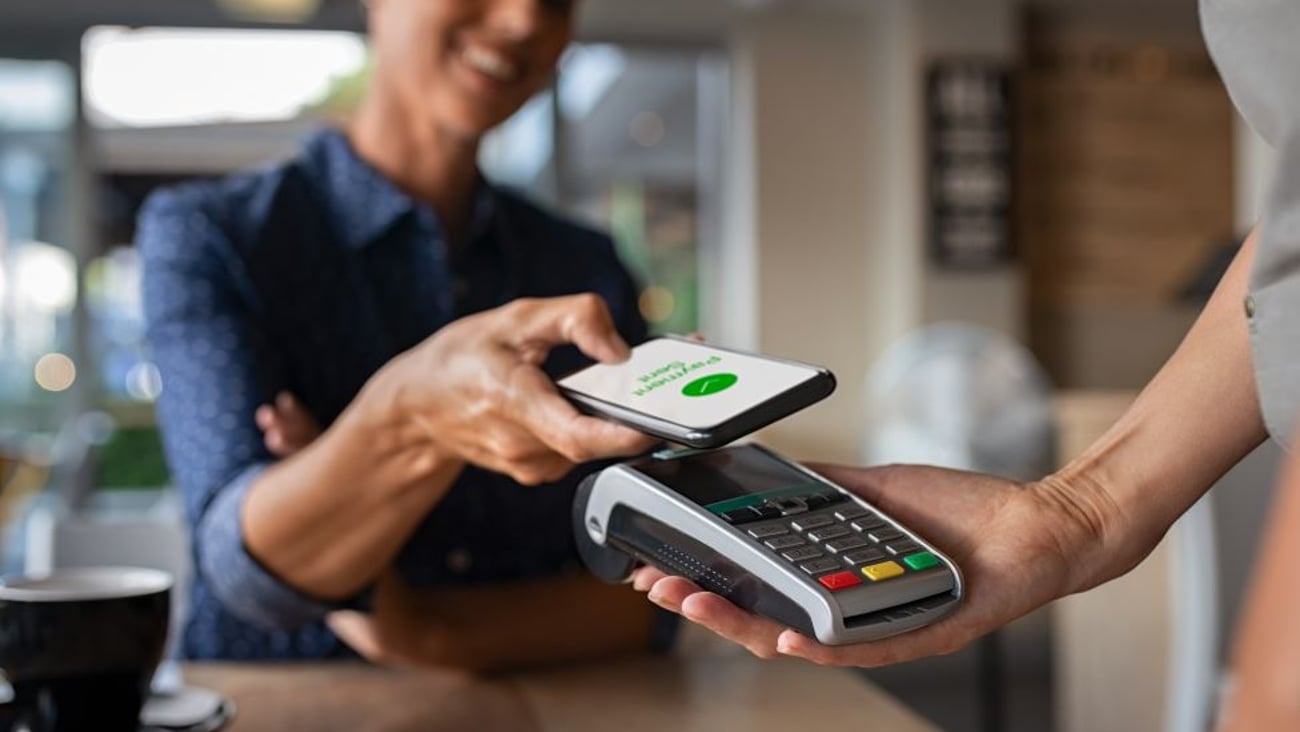 Digital Payments Stock Image