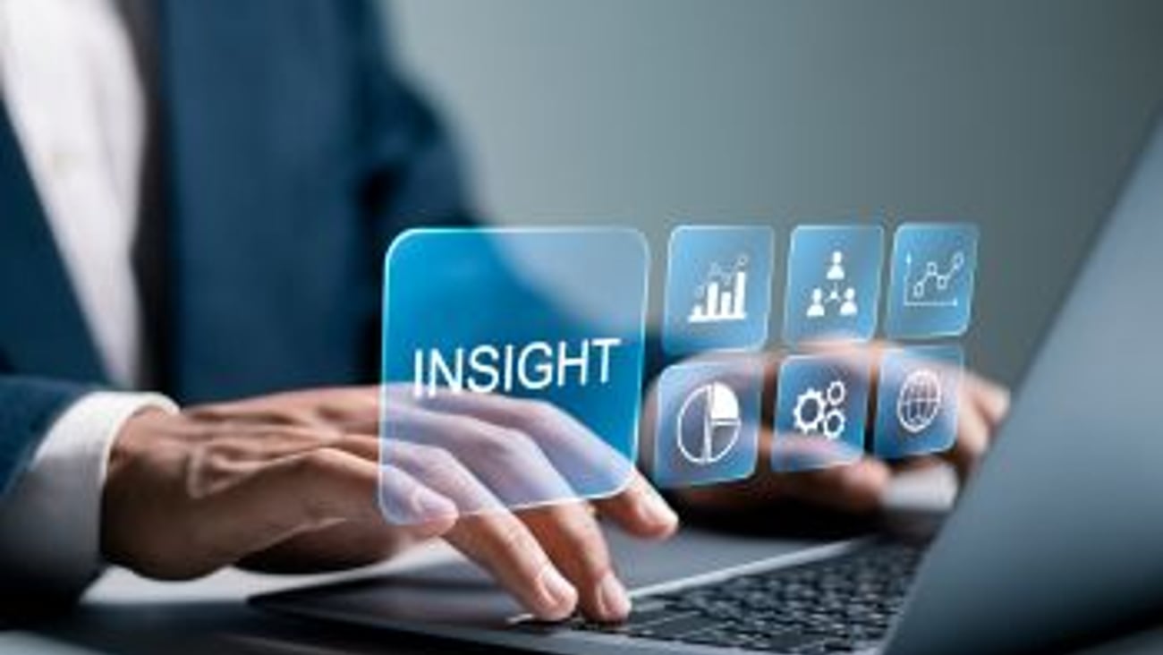 CRM Software Stock Image