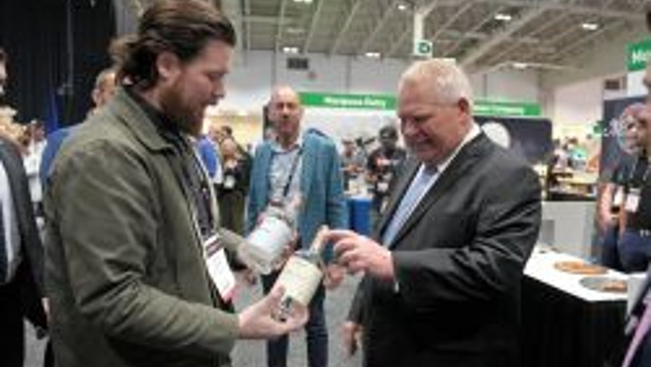 Doug Ford at Restaurants Canada Show
