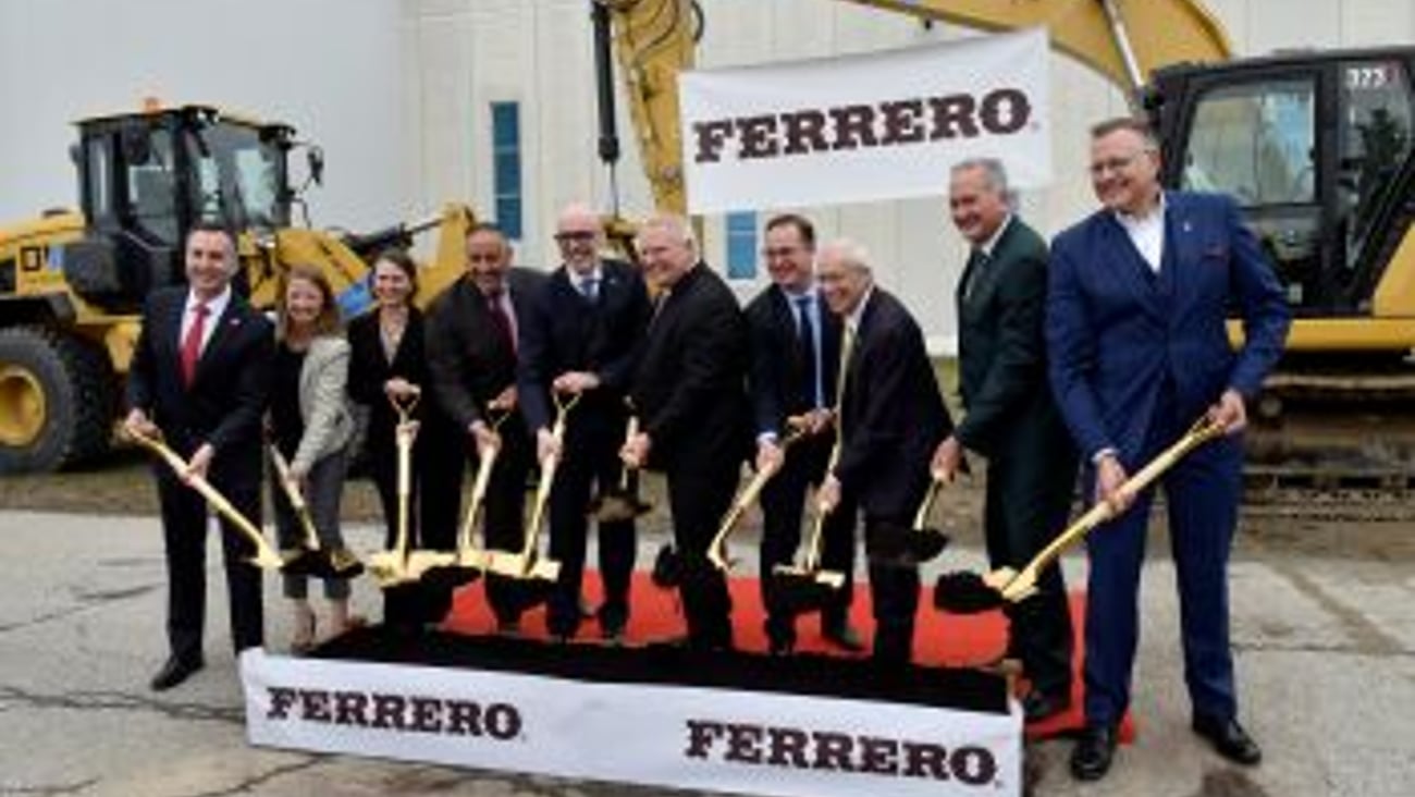 Ferrero Breaks Ground on Plant Expansion Teaser