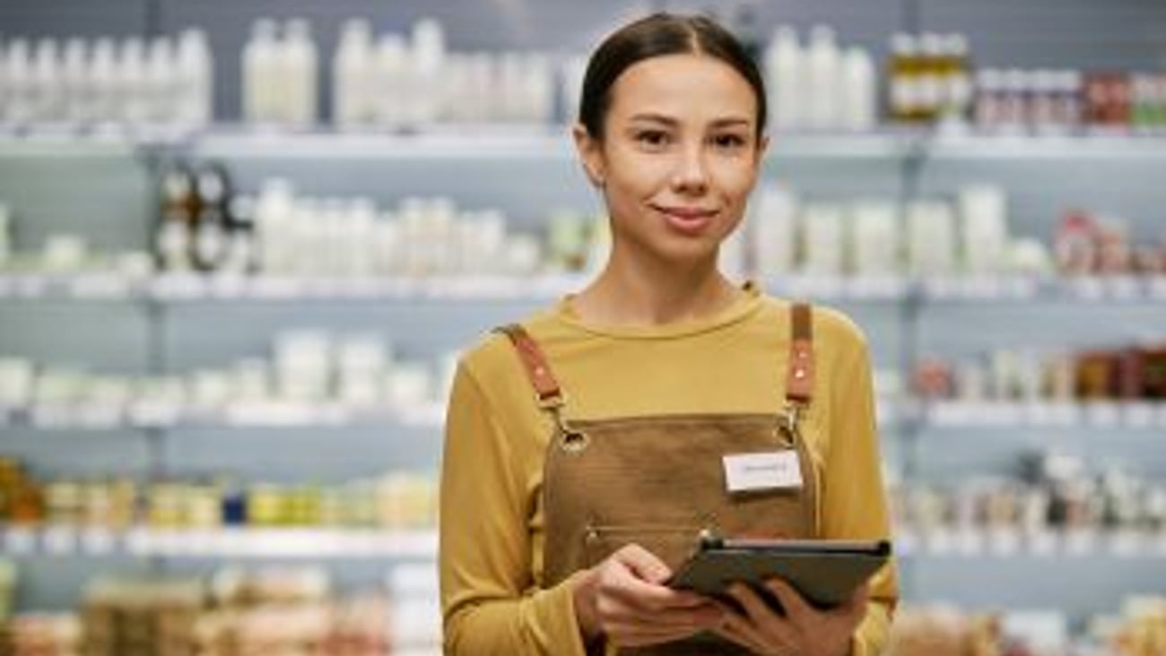 Inspection in a convenience store stock image teaser