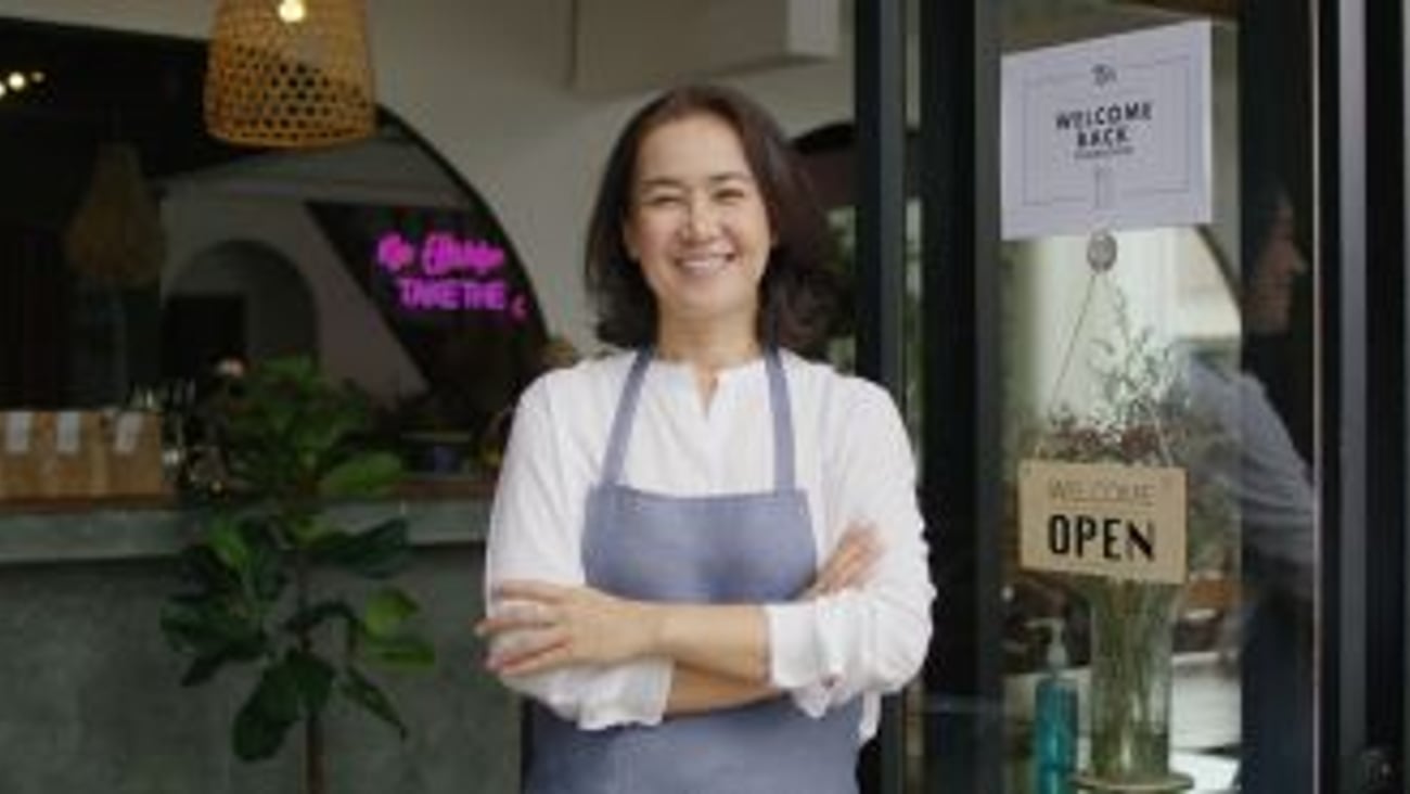 Customer Appreciation stock image
