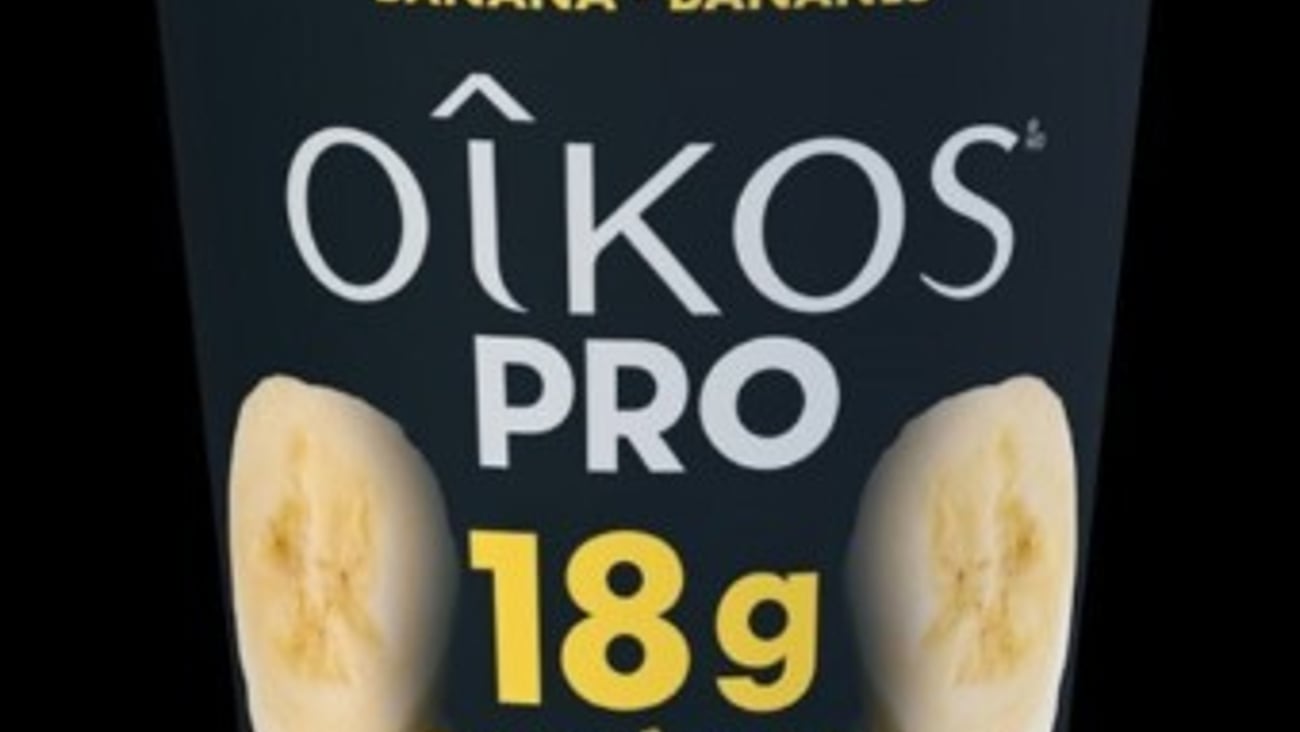 Okios Pro Banana Flavour Yogurt Canada