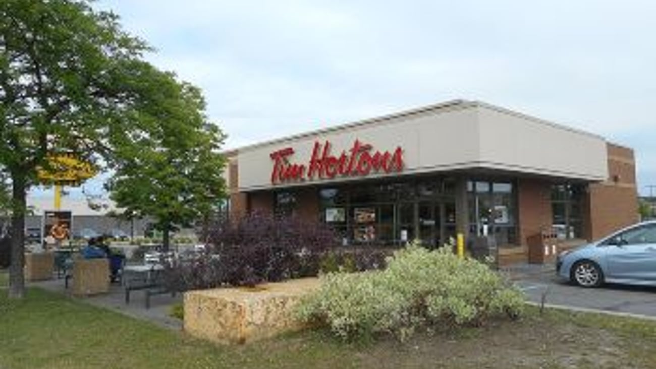 Tim Hortons Quebec Teaser Stock Image