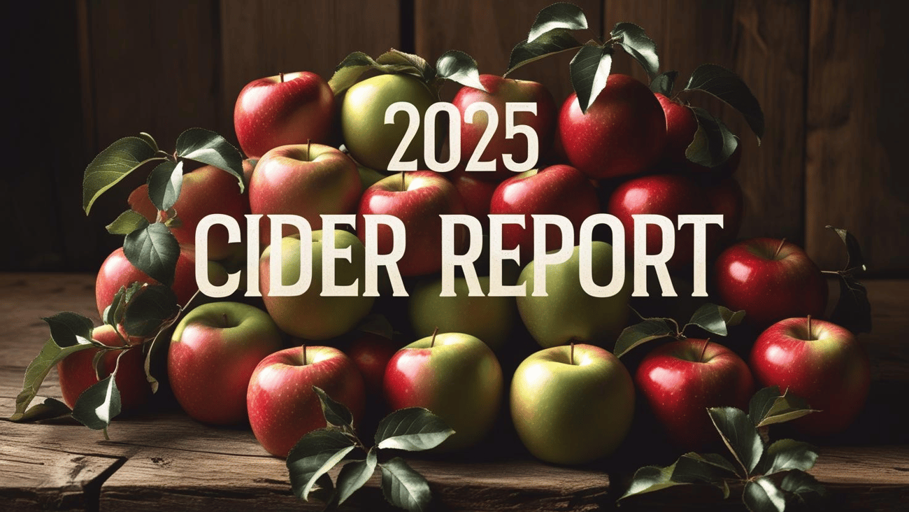 2025 Cider Report with apples