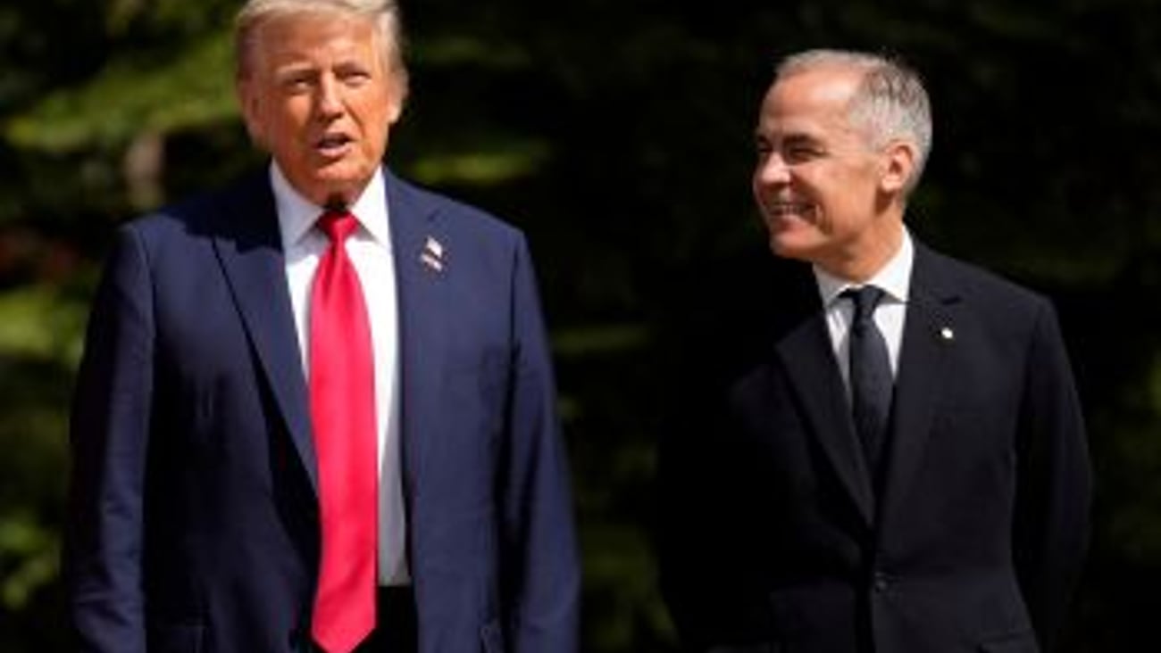 Trump Carney AP Photo