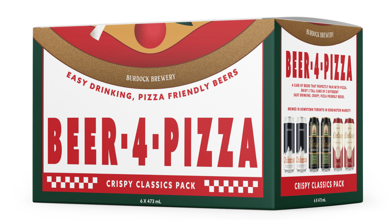 Beer-4-pizza pack