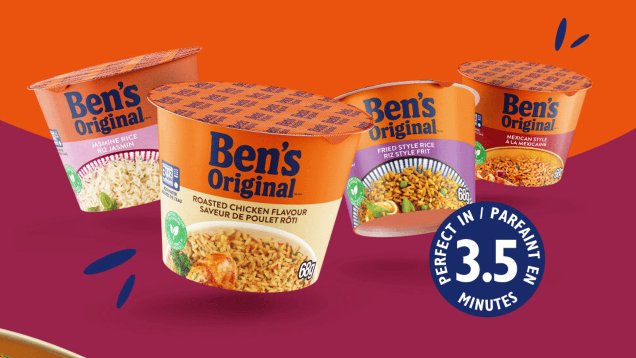 Ben's Original Meal in a Cup