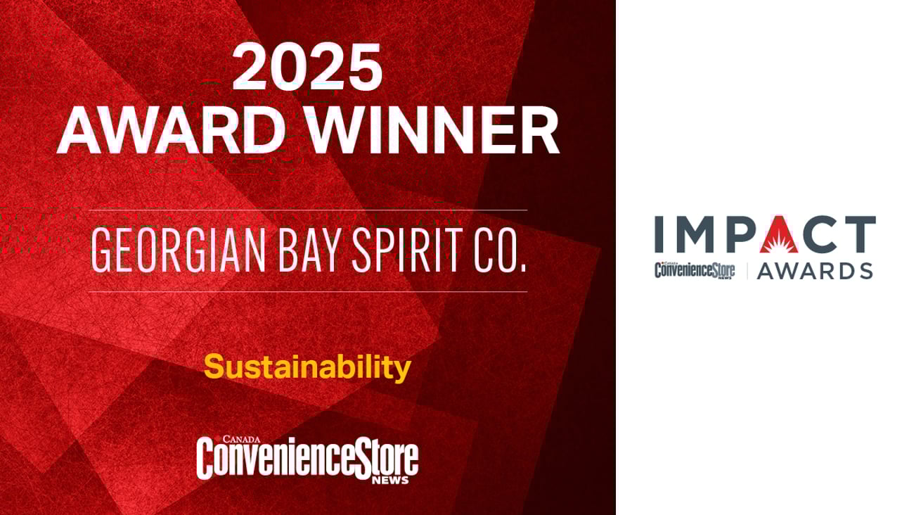 2025 IMPACT AWARDS WINNER GEORGIAN BAY SPIRIT COMPANY