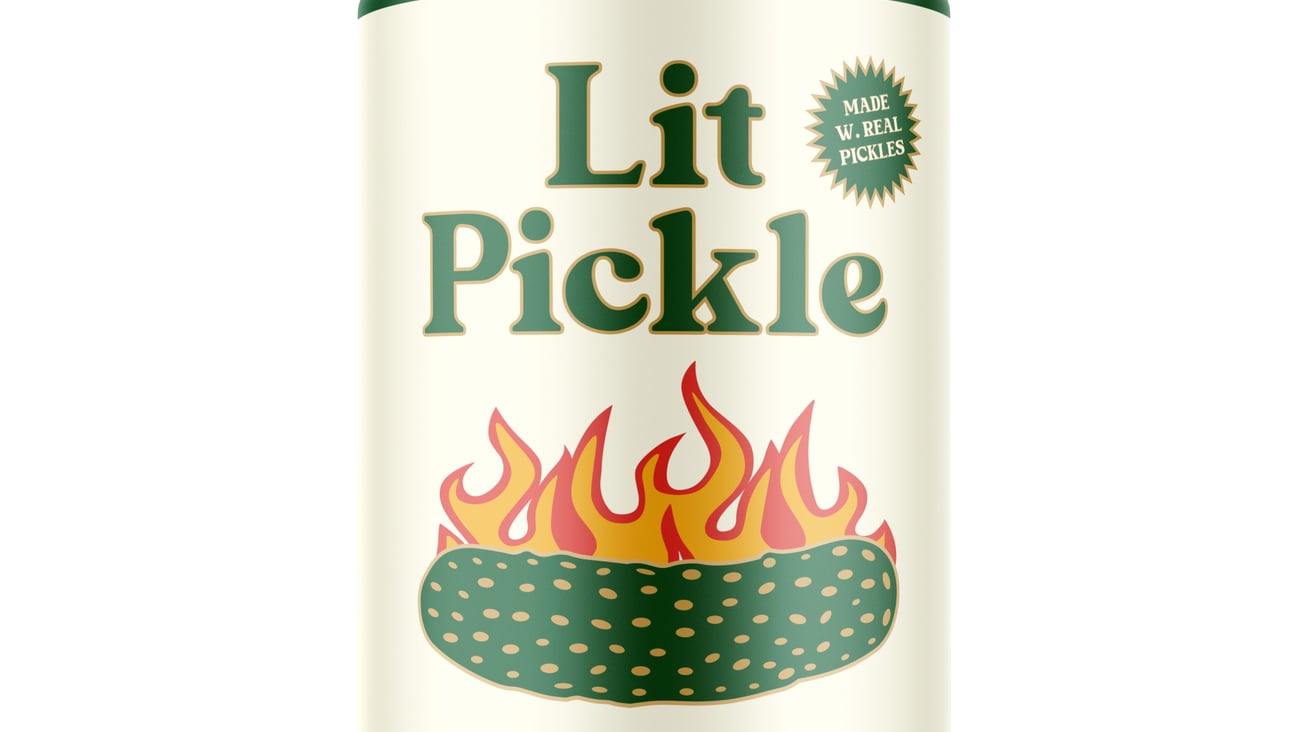 Lit Pickle hard seltzer