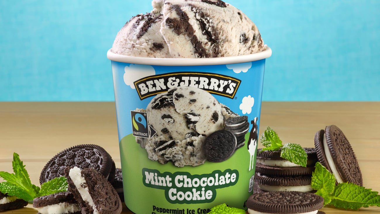 Ben + Jerry Mint Chocolate Chip