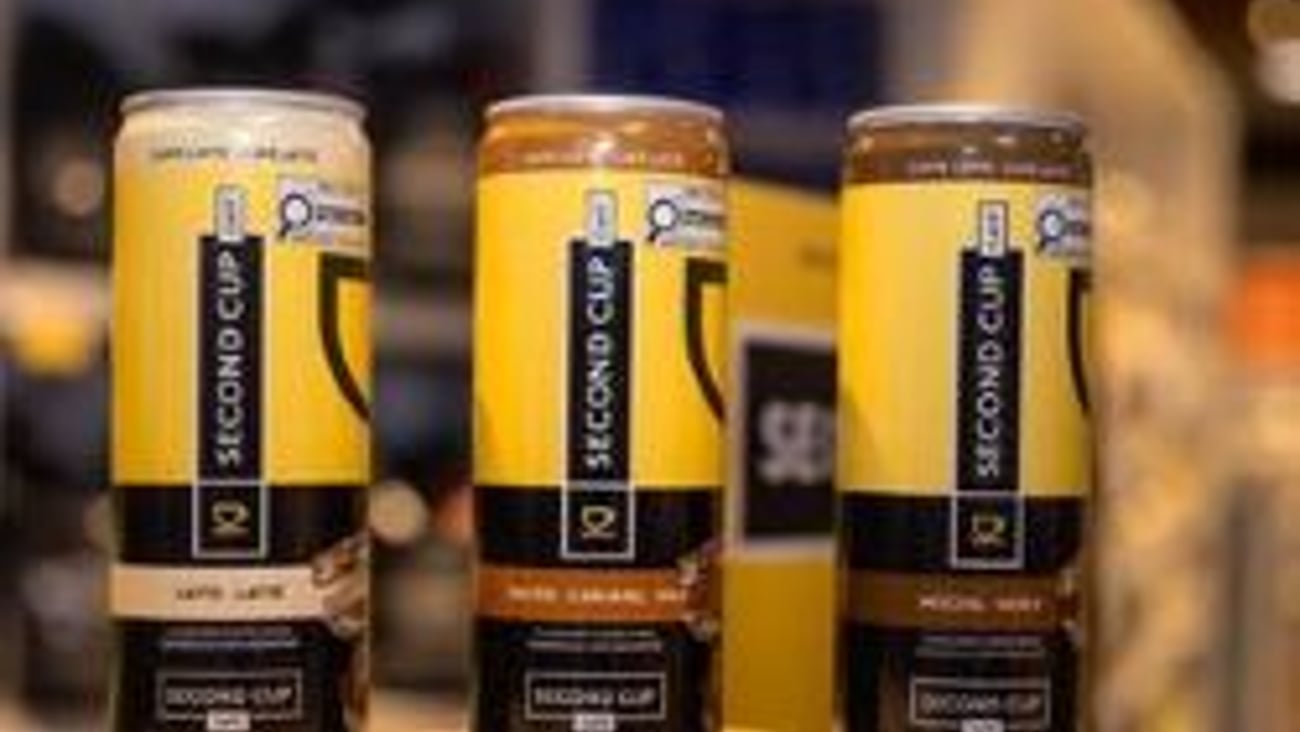 Second Cup Canned Coffee Teaser