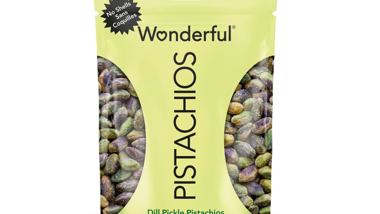 Wonderful Pistachios No Shells Dill Pickle