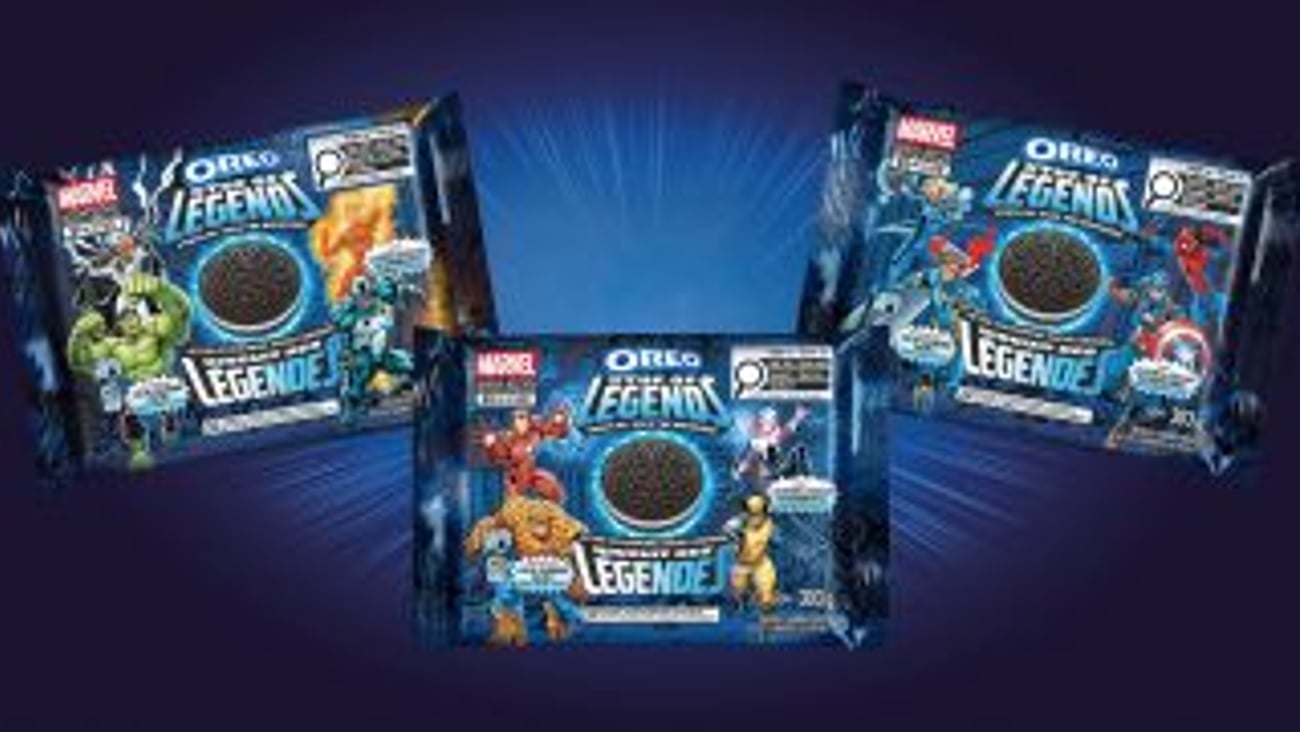 Oreo Marvel Cookie Packs teaser