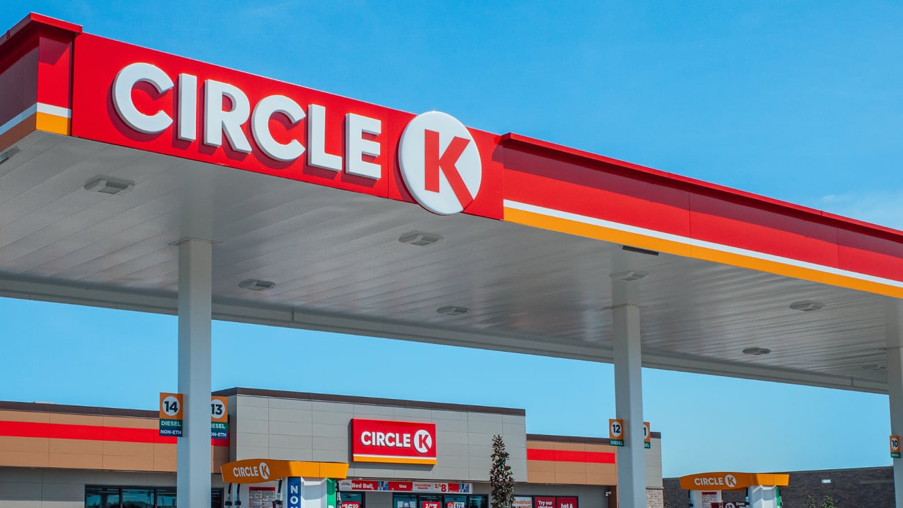 Picture of Circle K forecourt sign