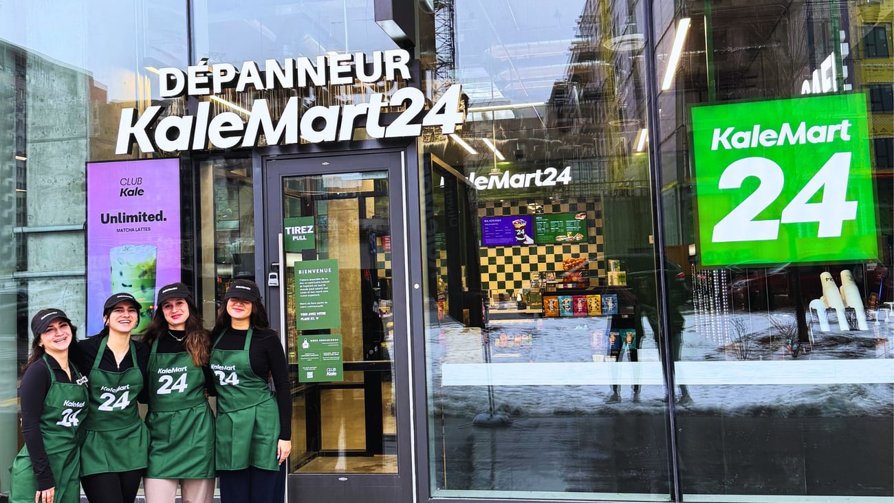 staff stands outside Depanneur KaleMart24