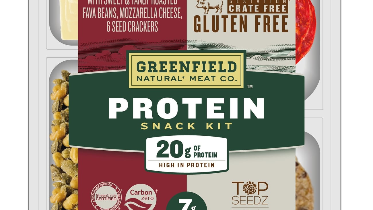 A Smoked, Uncured Pepperoni Snack Kit from Greenfield Natural Meat Co.