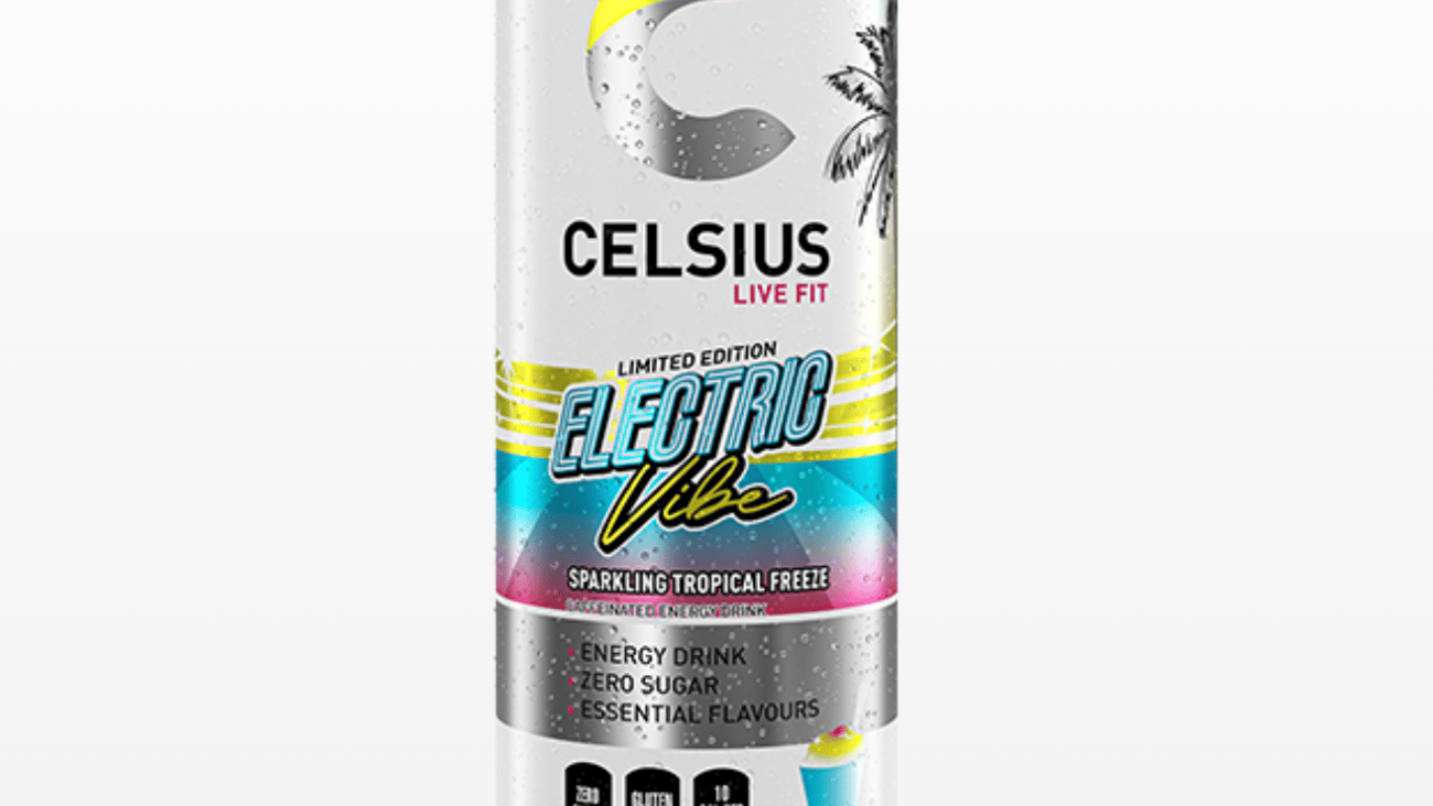 Celsius Electric Vibe can