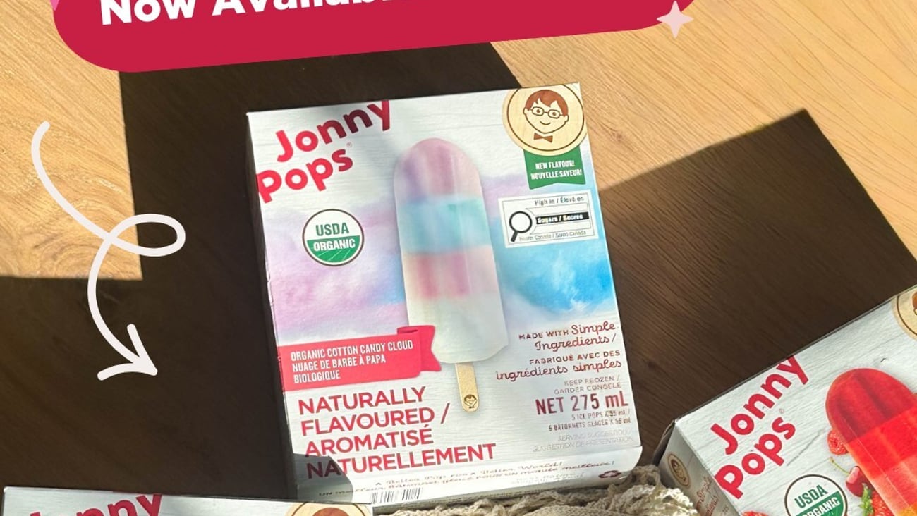 boxes of JonnyPops brand popsicles available in Canada