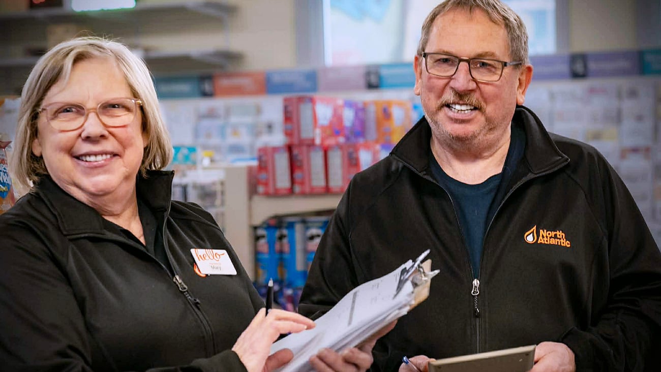 Jackman's One Stop owners, Mary and Cliff Jackman