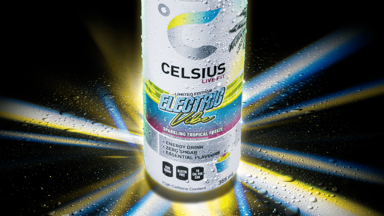 New Celsius Tropical Energy Vibe can