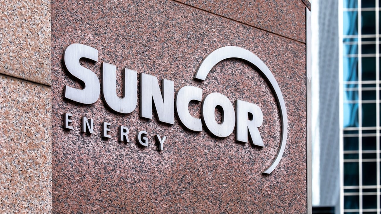 Exterior of Suncor Energy building in Calgary.