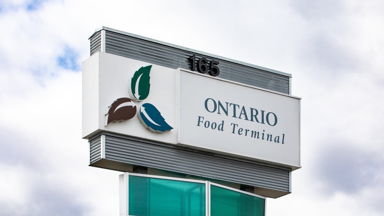 Ontario Food Terminal sign