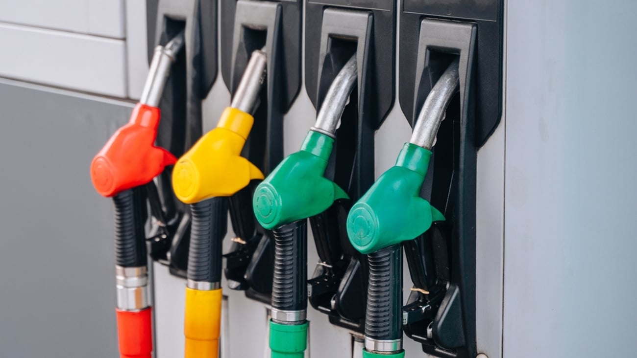 gas station pumps