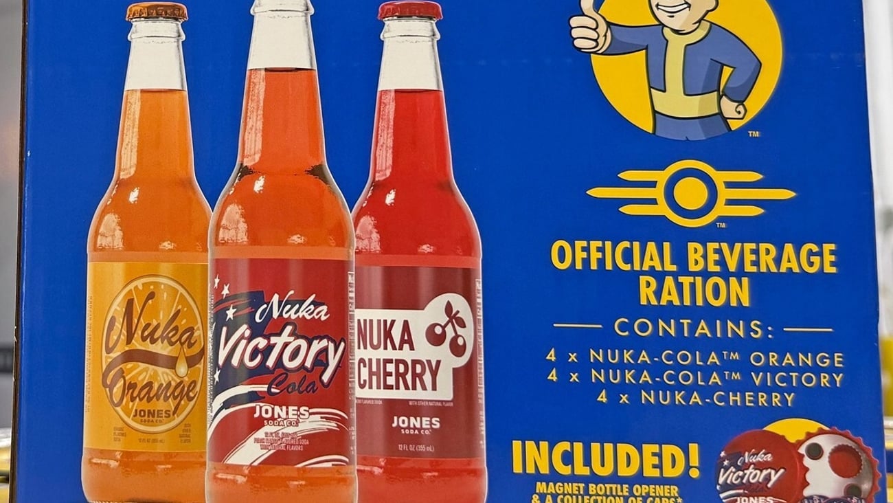 Jones Soda Fallout Nuka line of soft drinks