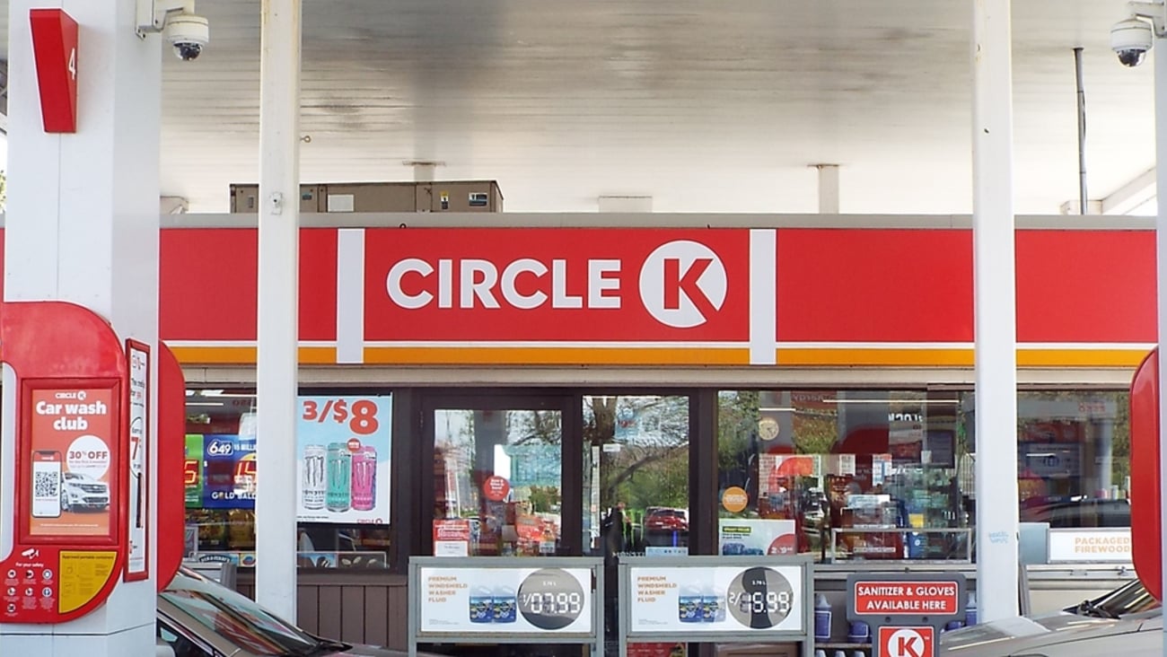 Circle K snacks and beverages