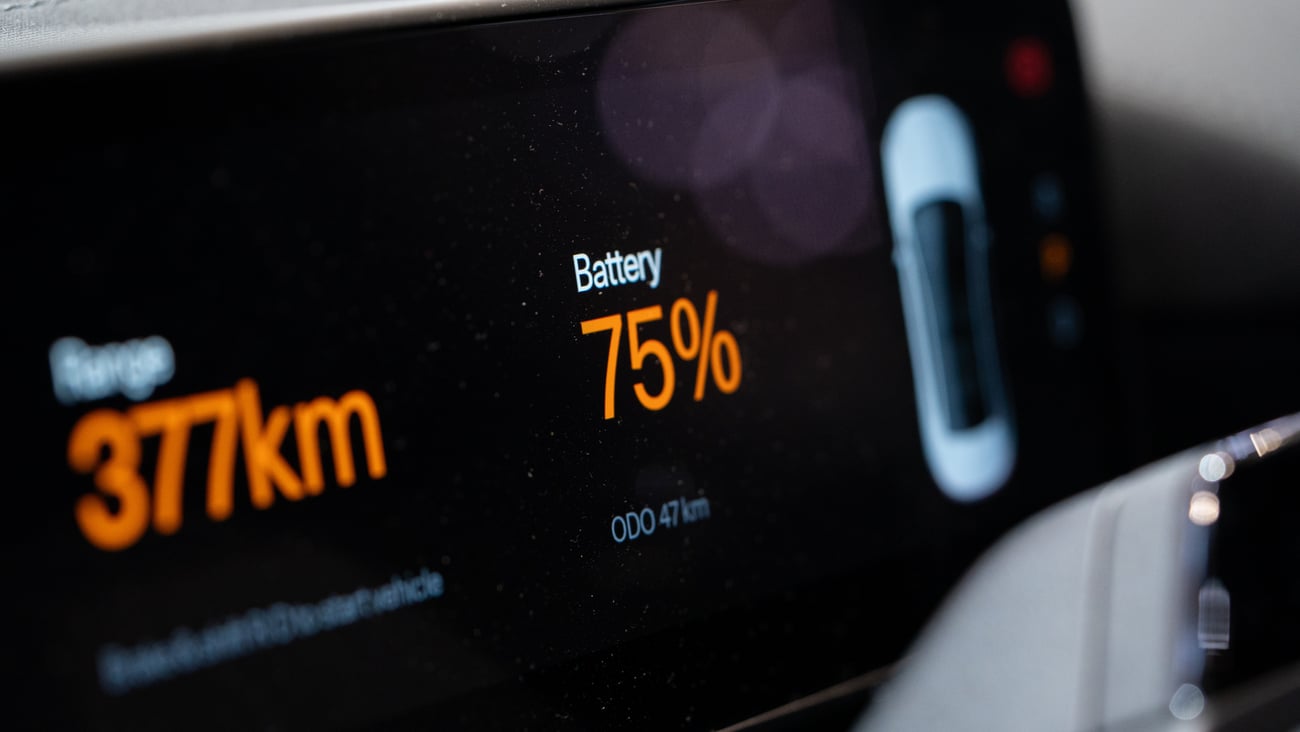 EV battery range