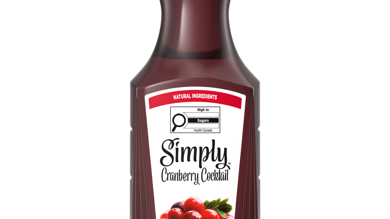 Simply Made Cranberry Cocktail
