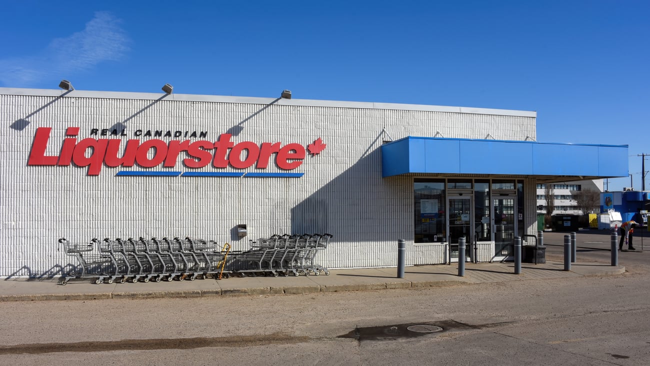 liquor store is Saskatchewan