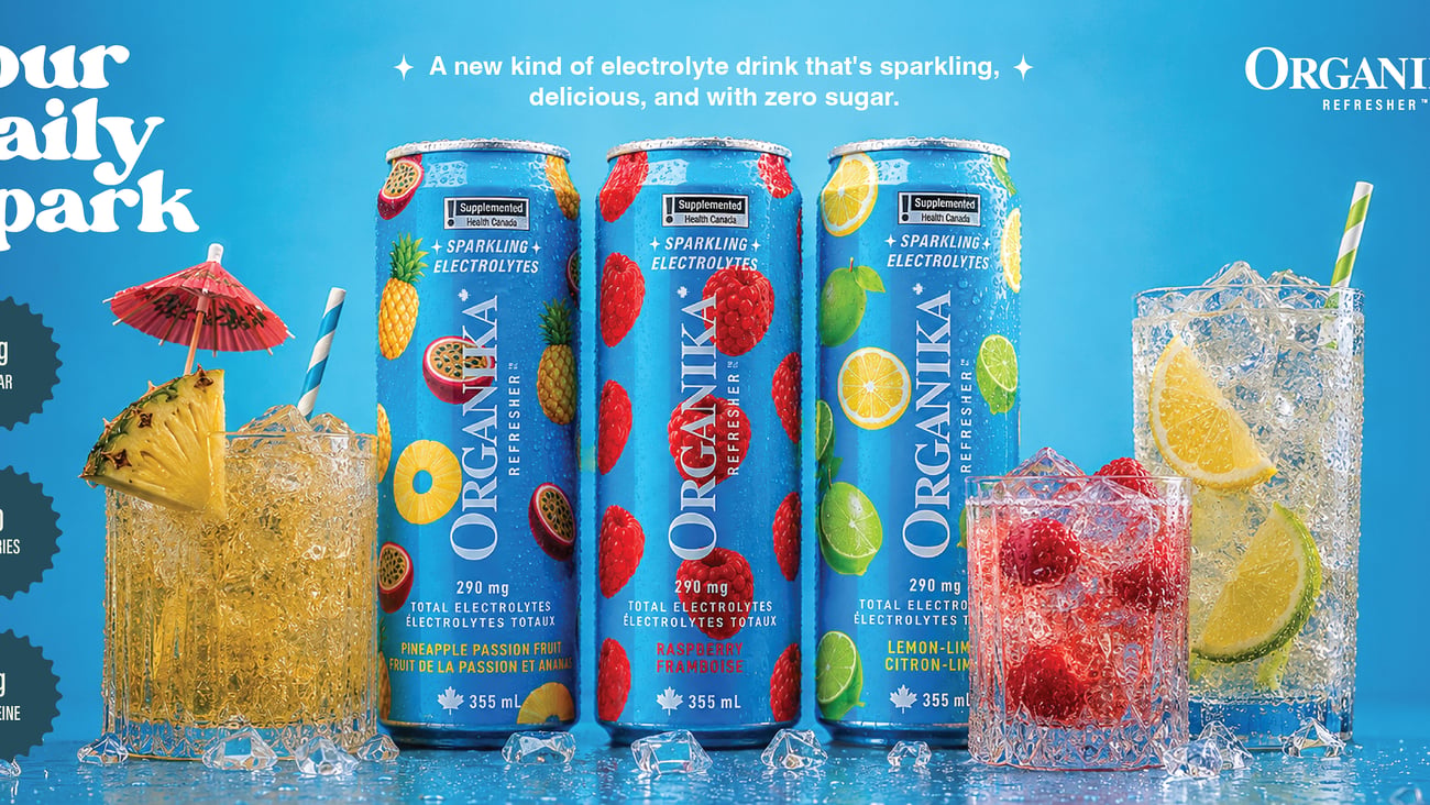Organika electrolytes beverage