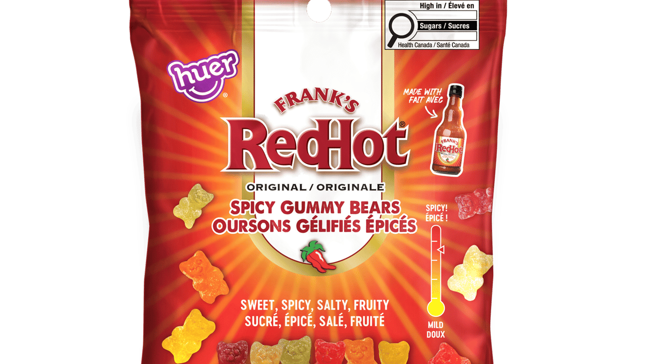Franksredhot gummy bears