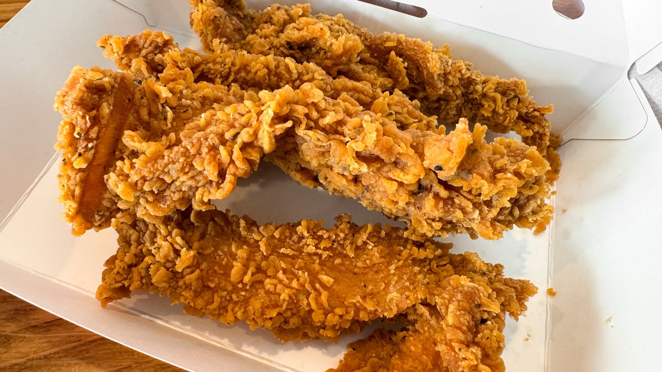 fast food chicken fingers