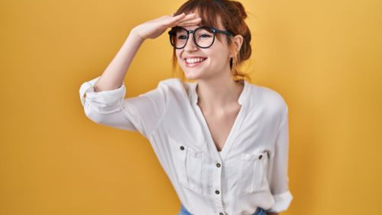 Looking Ahead Stock Image