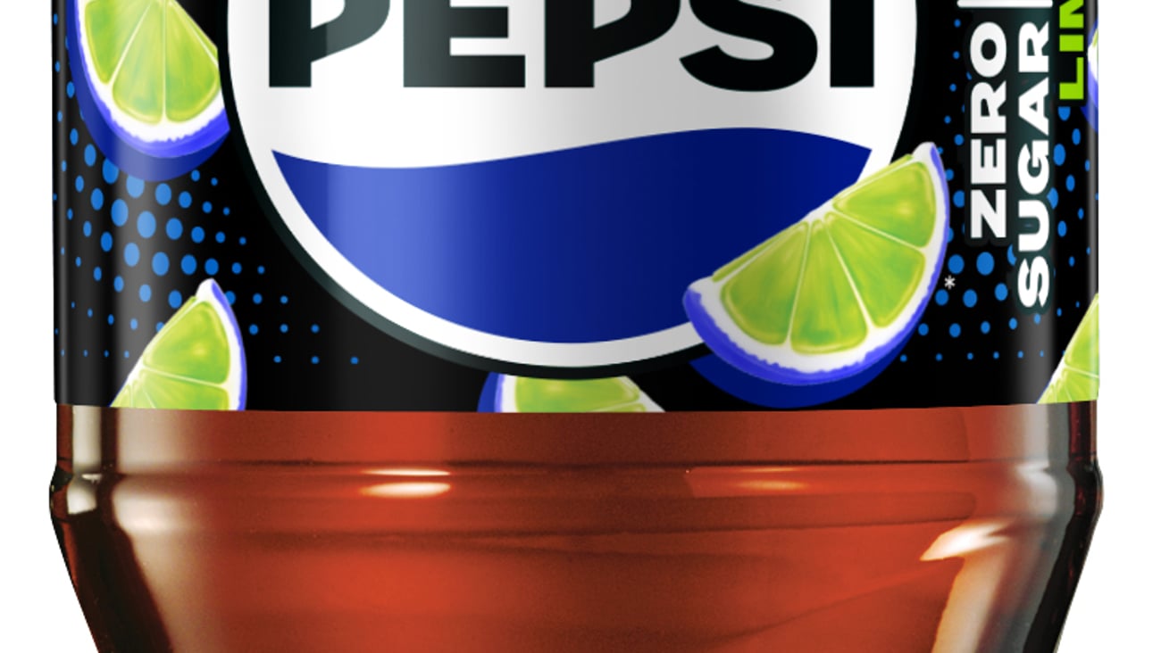 Pepsi Zero Sugar Lime bottle