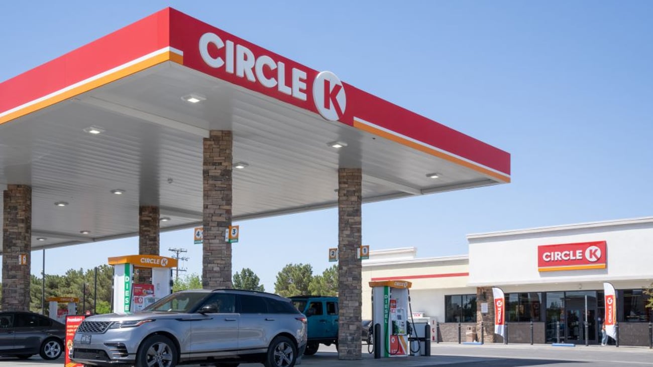 Circle K Forecourt with convenience store