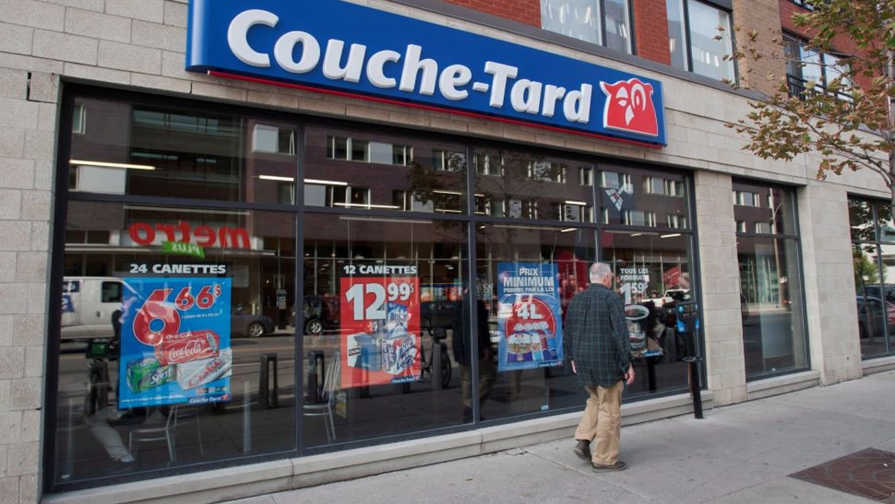 Couche-Tard Store Exterior Canadian Press