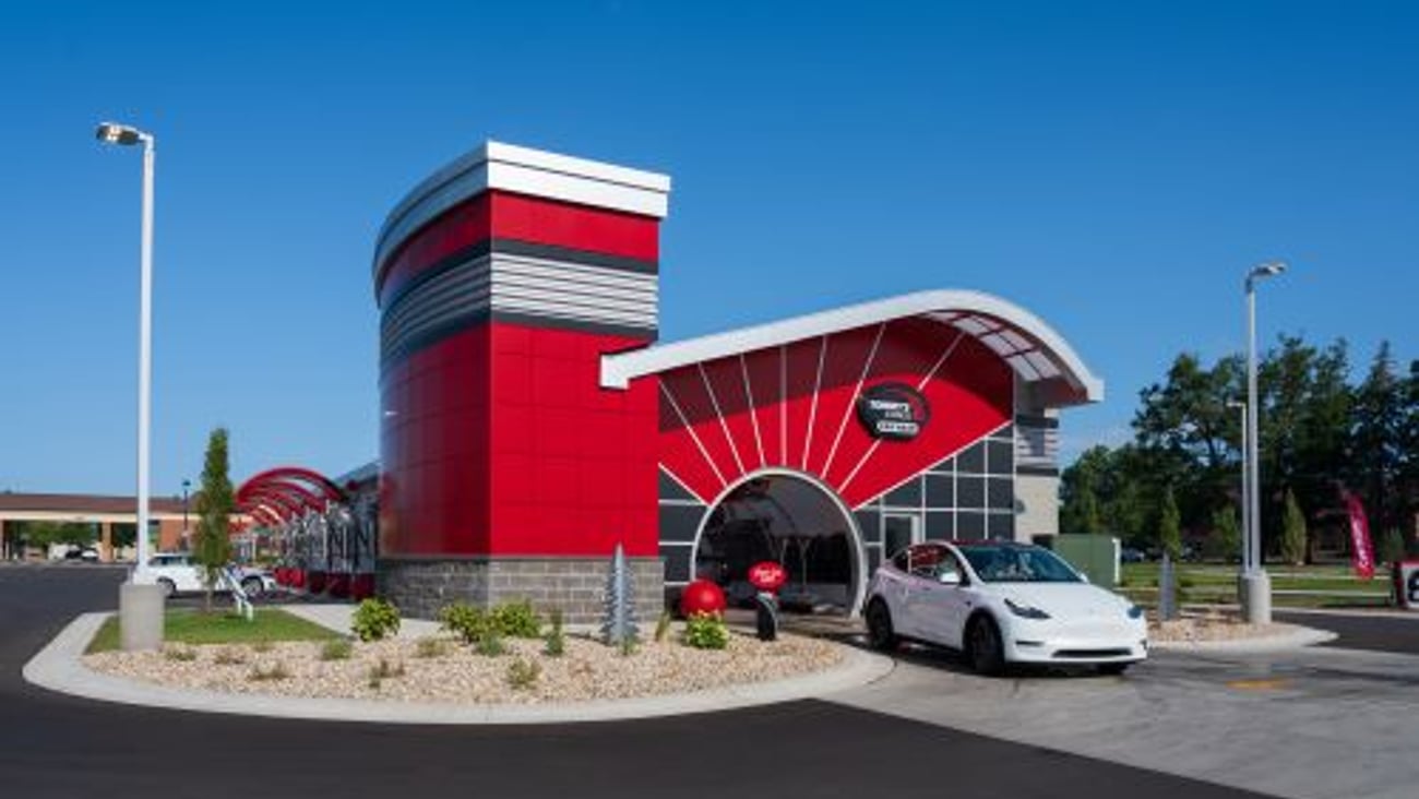 Tommys Car Wash Canada Brampton Rendering