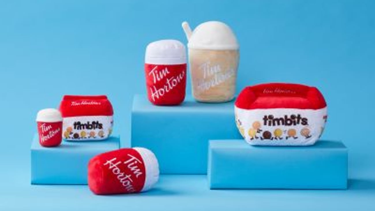 Tim Hortons Dog Plush Toys Teaser