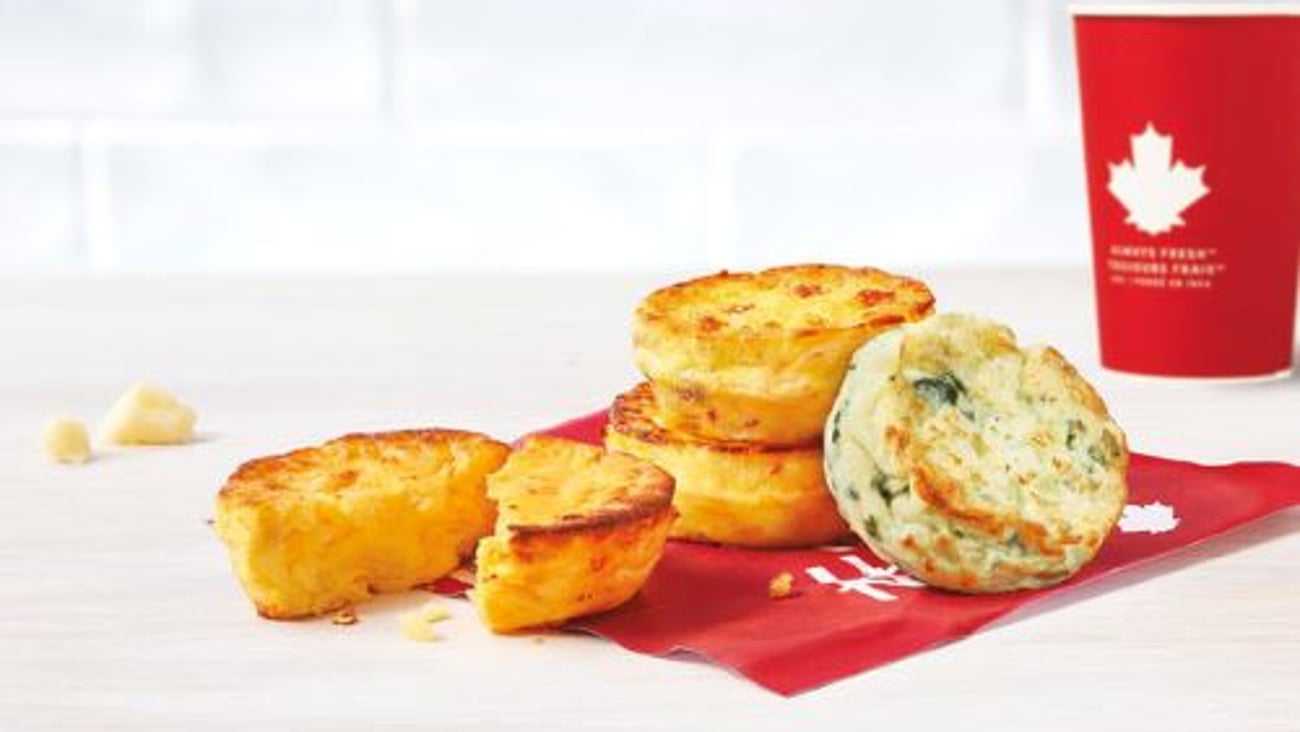 Tim Hortons Four Cheese Omelette Bites Teaser